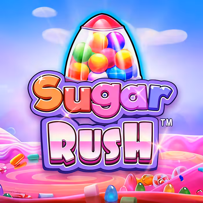 Sugar Rush colorful grid slot featuring cascading wins and multipliers